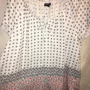 Torrid Blouse flowered print